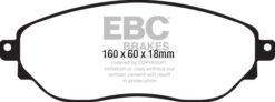 EBC Ultimax OEM Replacement Brake Pad Set DPX2226 [Front] - Image 2