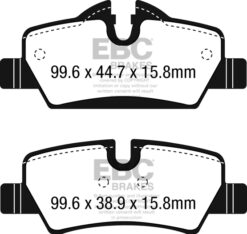 EBC Ultimax OEM Replacement Brake Pad Set DPX2228 [Rear] - Image 2