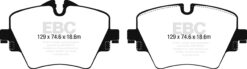Alternative view of DP42245R EBC Yellowstuff Street and Track Brake Pad Set [Front]