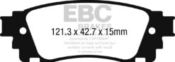 EBC Ultimax OEM Replacement Brake Pad Set DPX2262 [Rear] - Image 2