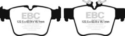 EBC Ultimax OEM Replacement Brake Pad Set DPX2270 [Rear] - Image 2