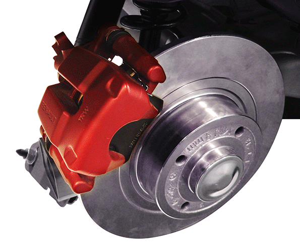 Friction and Regenerative Car Brakes