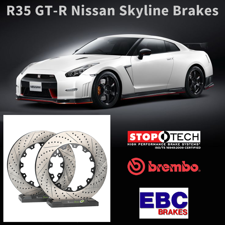 Nissan Skyline GTR R35 with Vari Rotors