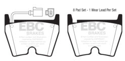 DP41513-R EBC Yellowstuff Street and Track Brake Pad Set [Front] - Image 2