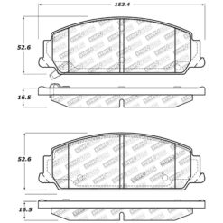 309.13510 StopTech Sport Brake Pads  [Front] - Image 2