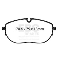 Alternative view of EBC Ultimax OEM Replacement Brake Pad Set DPX2434 [Front]